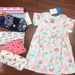 Set 3 váy bé gái Place và Carter vải dư (8-16kg)