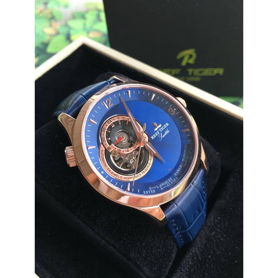 Đồng hồ Nam Reef Tiger RGA1693 PLL kính sapphia