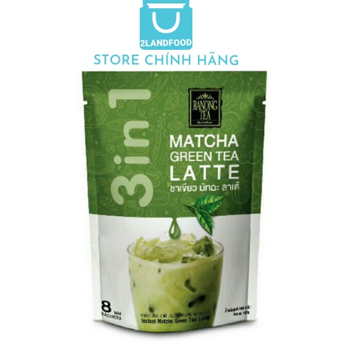 Trà Sữa Thái Ranong Matcha Green Tea Latte Hòa Tan - Túi 160g