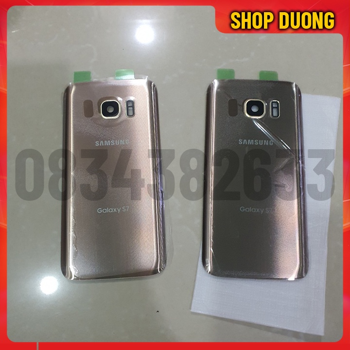 Vỏ nắp lưng zin Samsung Galaxy S7 có cụm kính camera sau