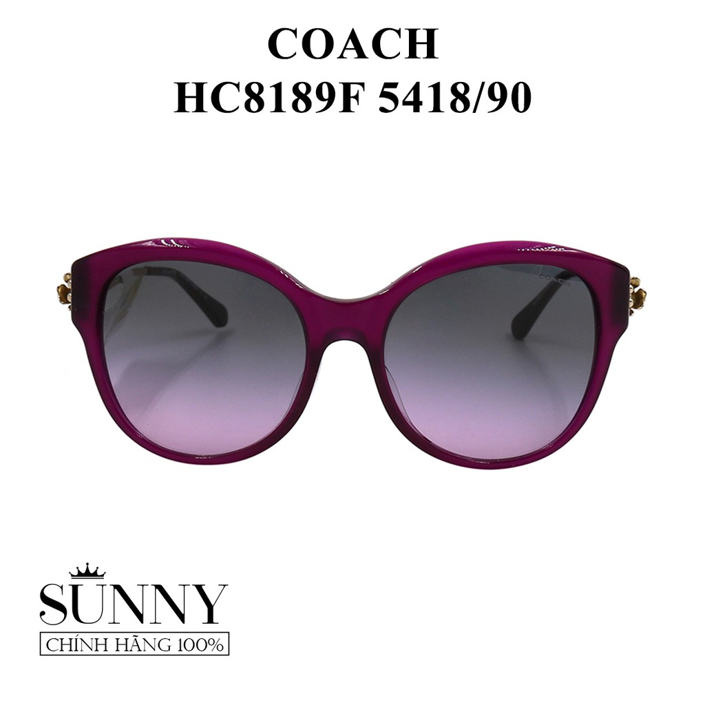 Kính mát thời trang Coach HC8189F chính hãng, bảo hành trên toàn quốc