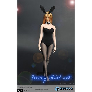 ZYTOYS 1/6 Bunny Costume Set Bunny girl set