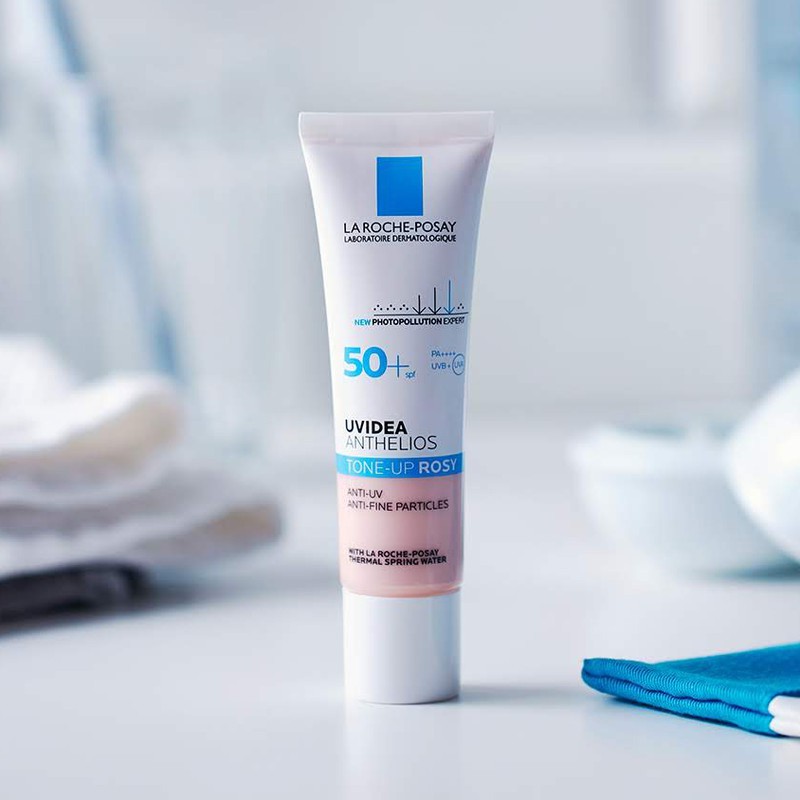 KEM CHỐNG NẮNG LA ROCHE-POSAY UVIDEA ANTHELIOS TONE-UP ROSY SPF50- 30ML