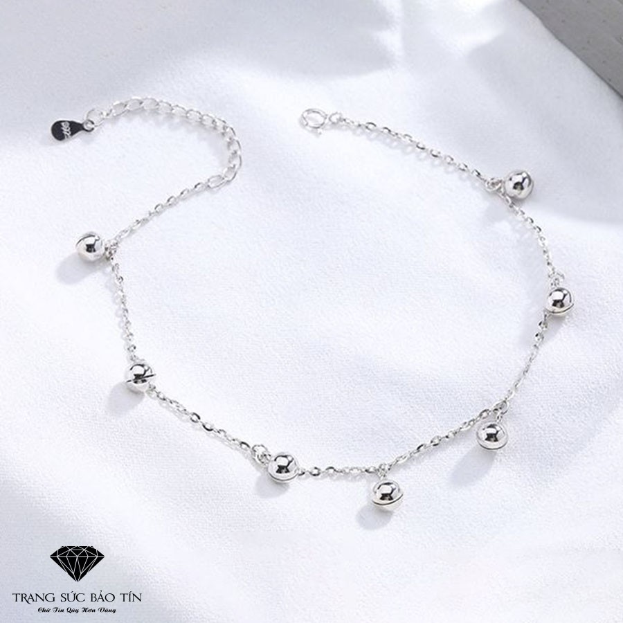 Lắc Chân Nữ Chuông Bạc Xi Bảo Tín | BigBuy360 - bigbuy360.vn