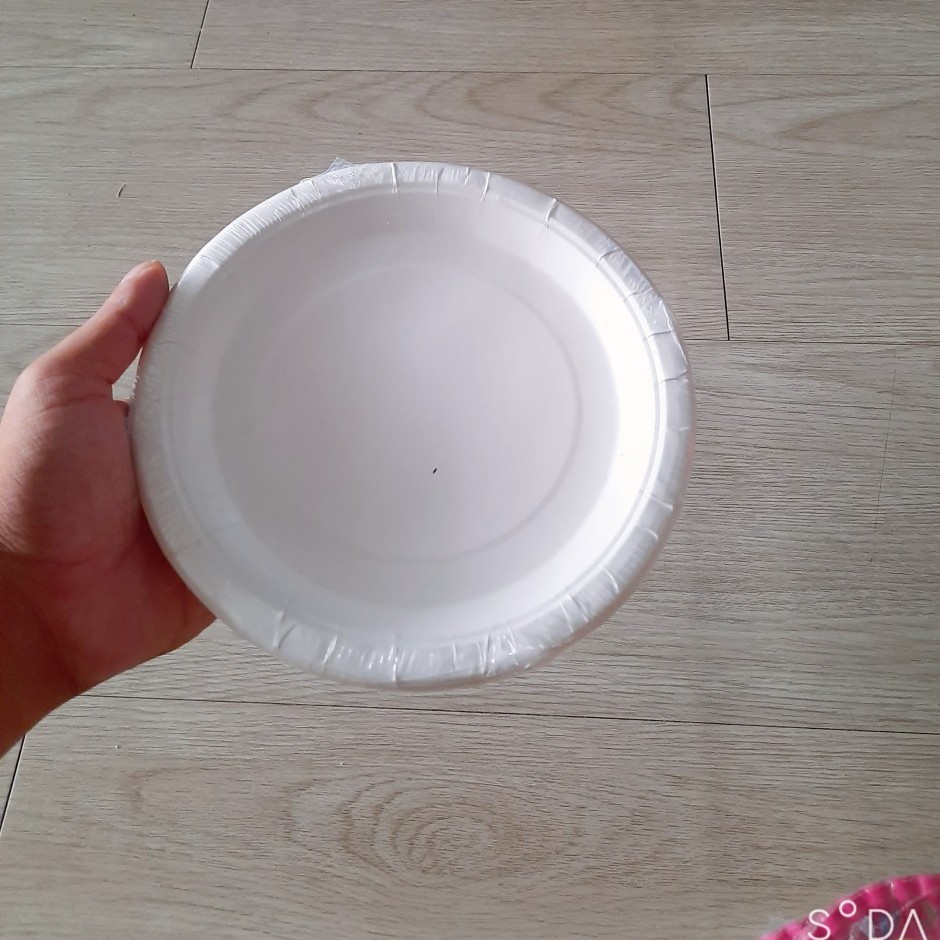 Dĩa Giấy Phủ PE 19cm- 10 Cái