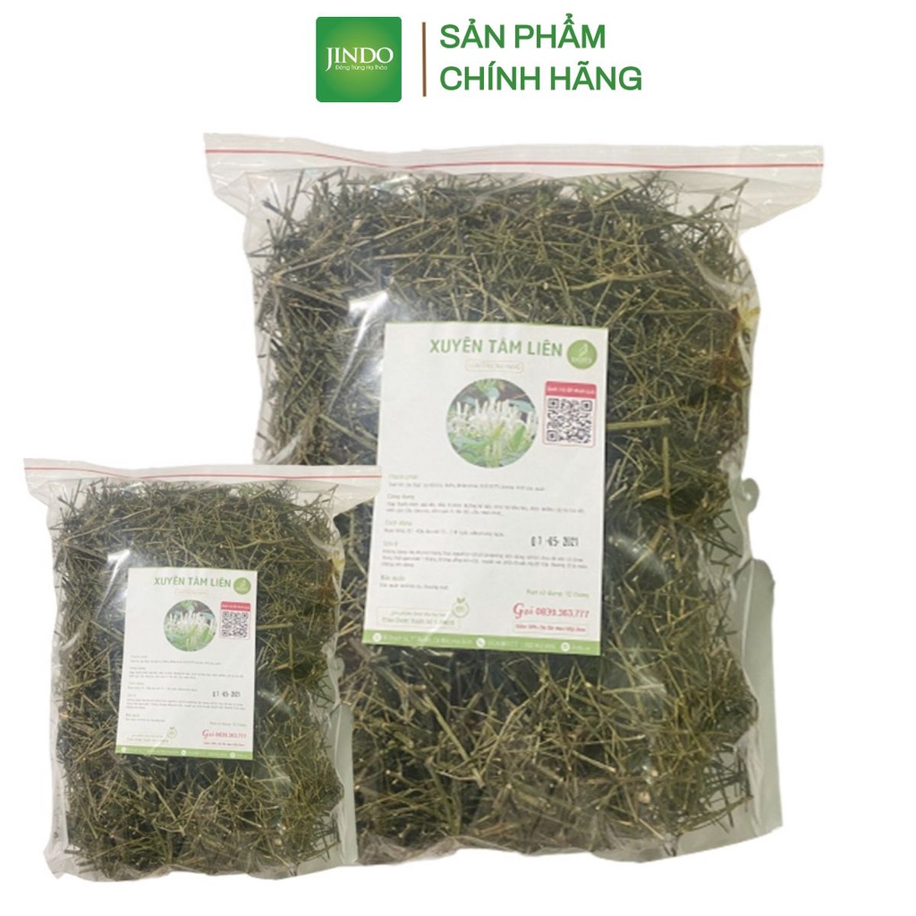 Xuyên tâm liên khô JINDO 1 kg hỗ trợ chữa mẩn ngứa, mề đay cho bé, kh áng viêm, xoang và viêm phế quản