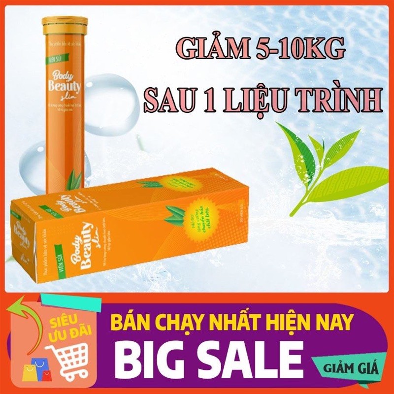 Viên sủi giảm cân BODY BEAUTY SLIM CHĨNH HÃNG