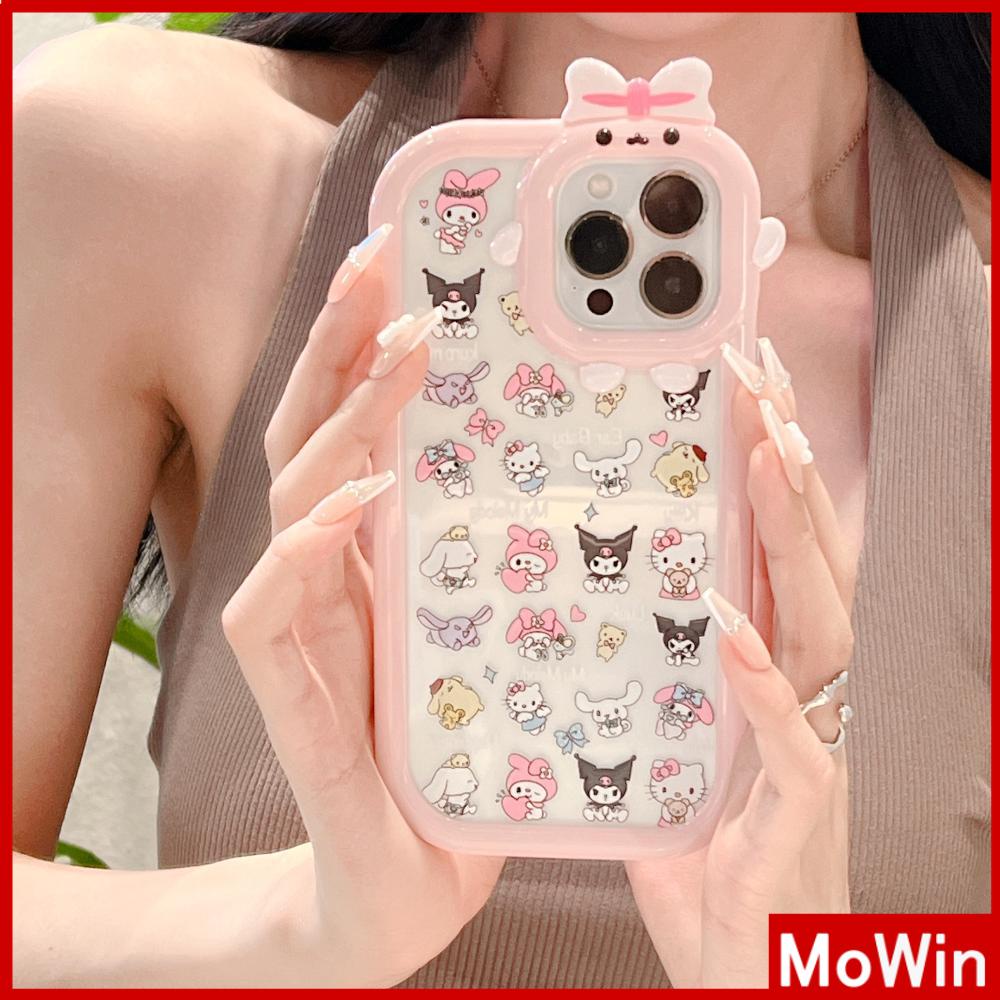 Ốp điện thoại silicon trong mịn in quái vật thích hợp cho iPhone 11 Pro Max 13 Pro Max 12 Pro Max 7Plus xr XS Max