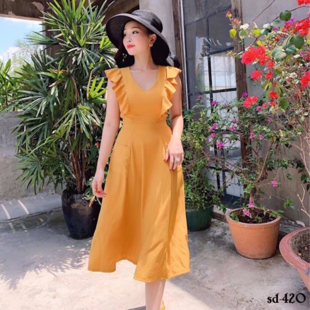 ĐẦM MAXI CÁCH TIÊN KHUYẾN RŨ