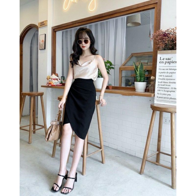 [Mã WASTUP giảm 10% tối đa 30K đơn 99K] CHÂN VÁY RÚM HÔNG SIÊU ĐẸP 703 | BigBuy360 - bigbuy360.vn