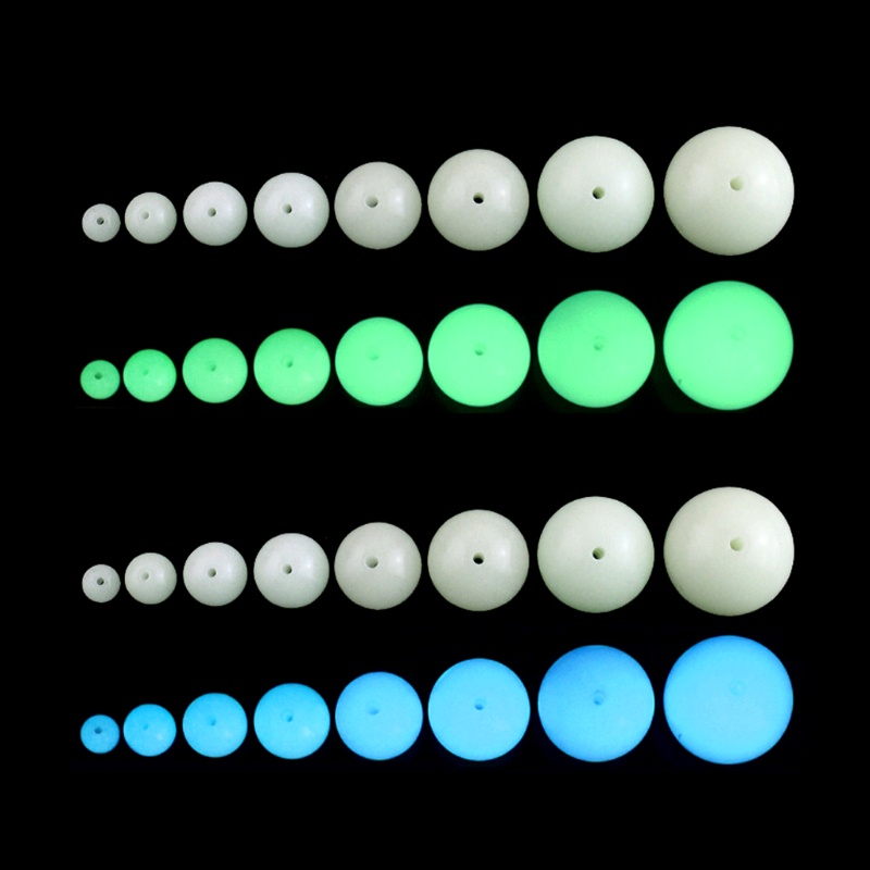 Bộ 10 Hạt Phát Quang Dùng Làm Trang Sức