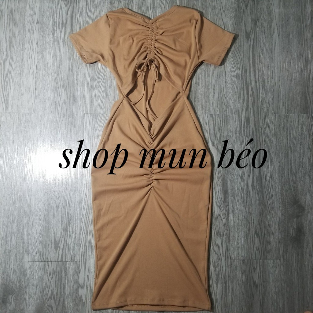 [MẪU MỚI] Đầm Body Phom Dài Dây Rút Lưng Thun Borip Thích Hợp Mặc Đi Tiệc Đi Làm Đi Chơi Phù Hợp Với Mọi Phong Cách | BigBuy360 - bigbuy360.vn