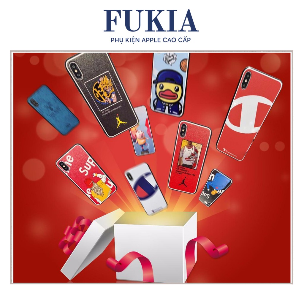 HỘP QUÀ BÍ ẨN - Phụ kiện iPhone mẫu ngẫu nhiên siêu đẹp cho các đời máy (được chọn dòng máy) Fukia