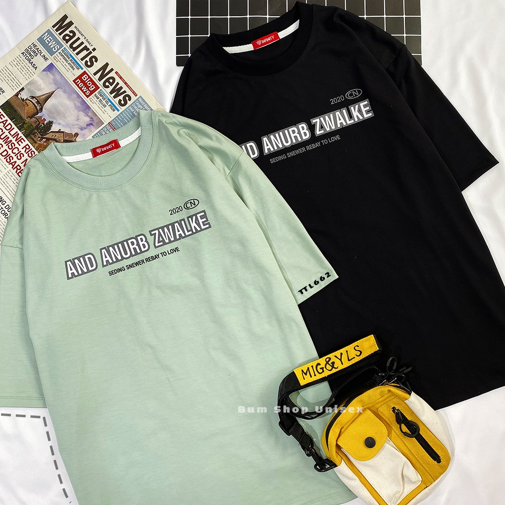 Áo Thun Ulzzang Nam ZWALKE - TTL662 - Áo Phông Tay Lỡ Form Rộng Unisex Đơn Giản - Chất Thun Cotton Mát | BigBuy360 - bigbuy360.vn