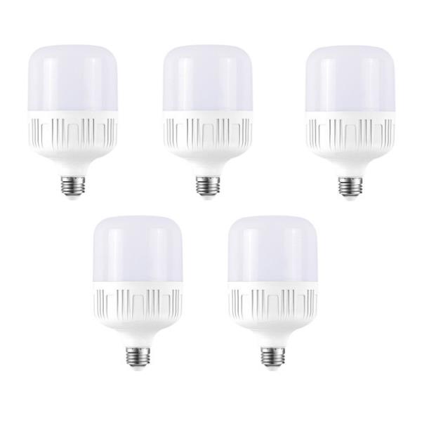 Bộ 5 bóng đèn led búp trụ 5w kín nước siêu bền