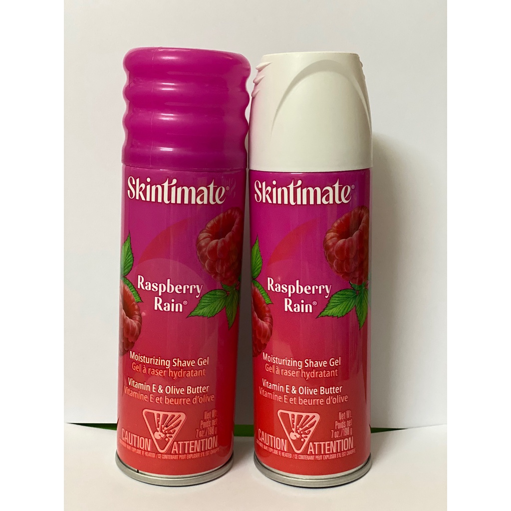 Gel cạo lông Skintimate Moisturizing Shave Gel Raspberry Rain 198g - USA