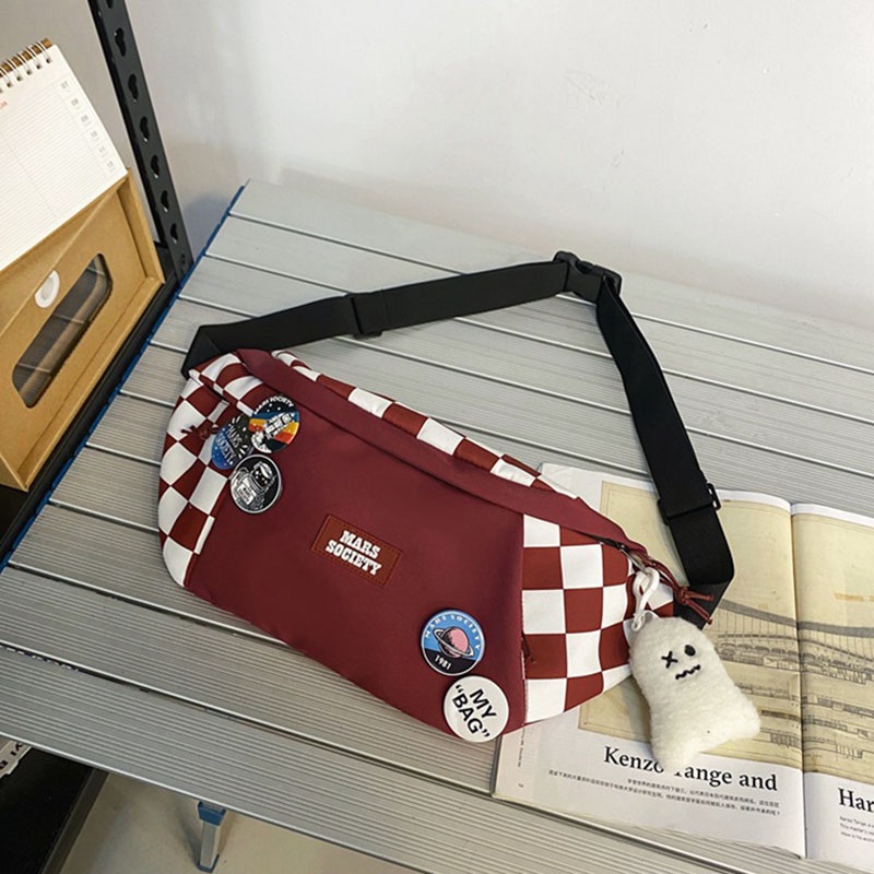 Túi đeo trước ngực/đeo hông IELGY phong cách thời trang Nhật Bản cá tính dành cho nữ