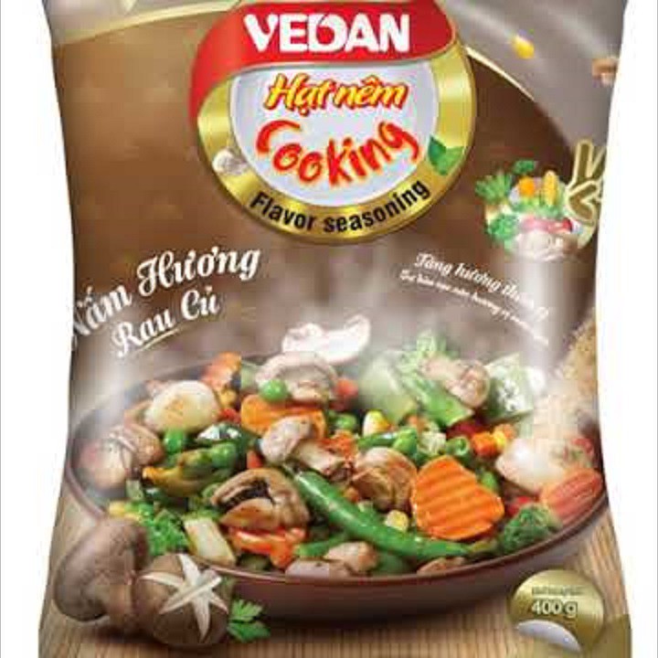 400gr Hạt Nêm Chay Nấm Hương Rau Củ Vedan