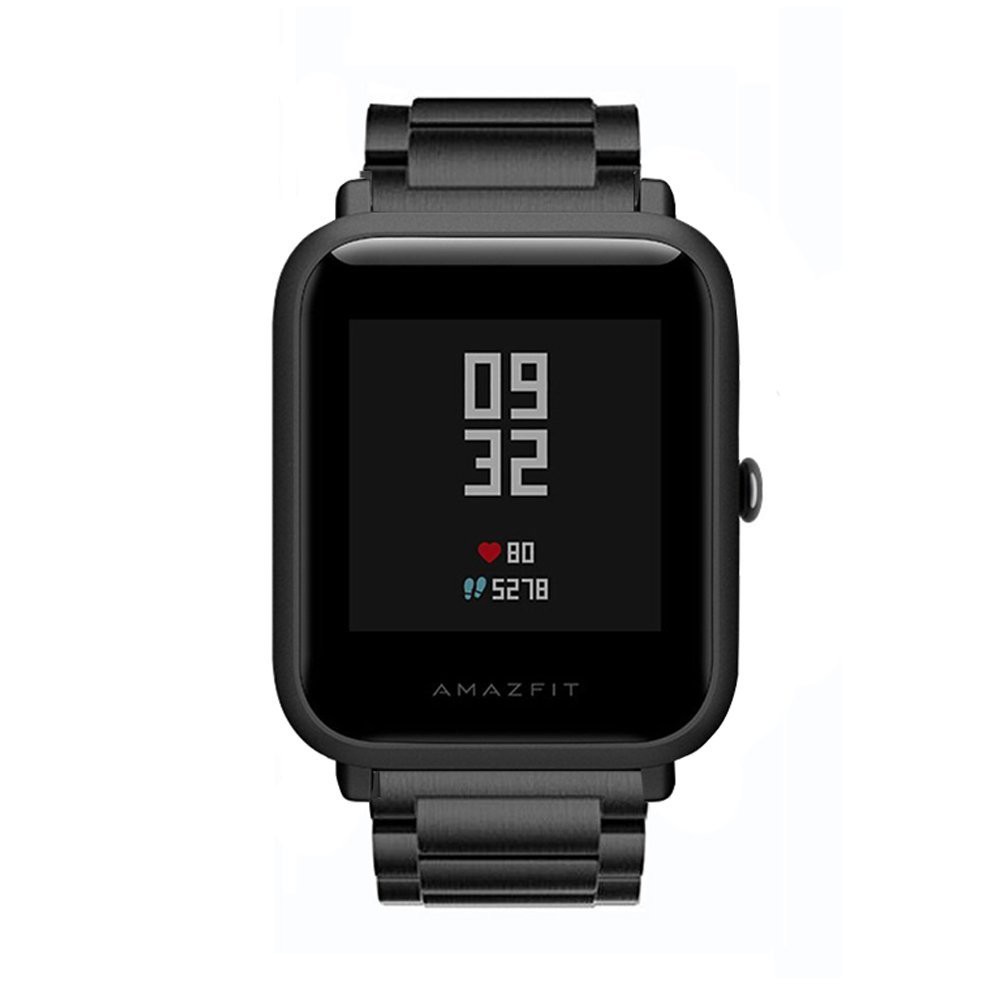 Dây Đeo Inox Cho Đồng Hồ Thông Minh Xiaomi Huami Amazfit Bip Bit Pace Lite Youth