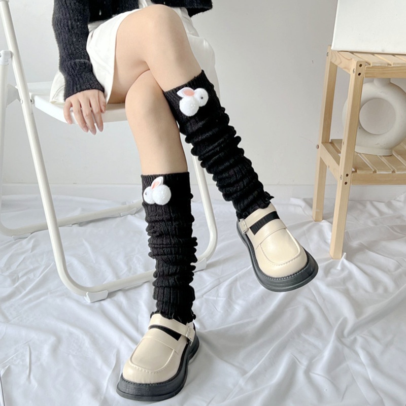 Youyo Đệm Quấn Bắp Chân Dệt Kim Giữ Ấm Mùa Đông Cho Nữ