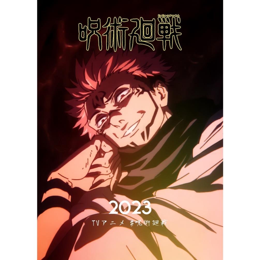 POSTER CHÚ THUẬT HỒI CHIẾN 2023 HANDMADE