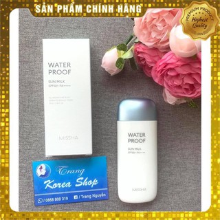 [HÀNG CAO CẤP] Kem chống nắng Missha Soft Finish Sun Milk 70ml