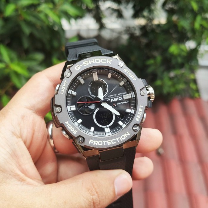 Đồng hồ thể thao nam nữ Ghock gst-b100 - kim điện tử - dây nhựa