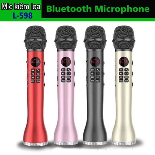 Micro karaoke kèm loa L-598