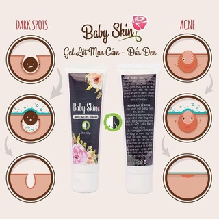 Baby skin - gel lột mụn tinh chất serum bh và trà xanh
