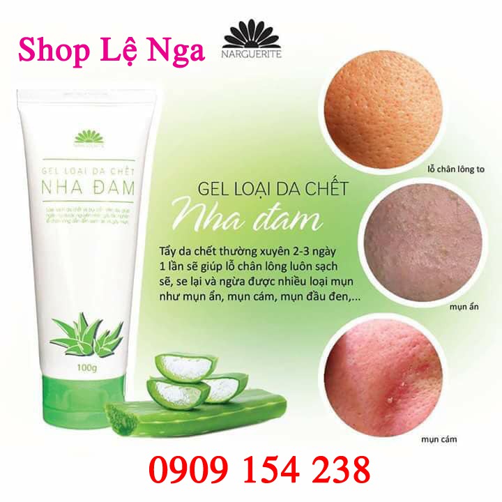 Gel Tẩy Tế Bào Da Chết Nha Đam - Gel Nha Đam