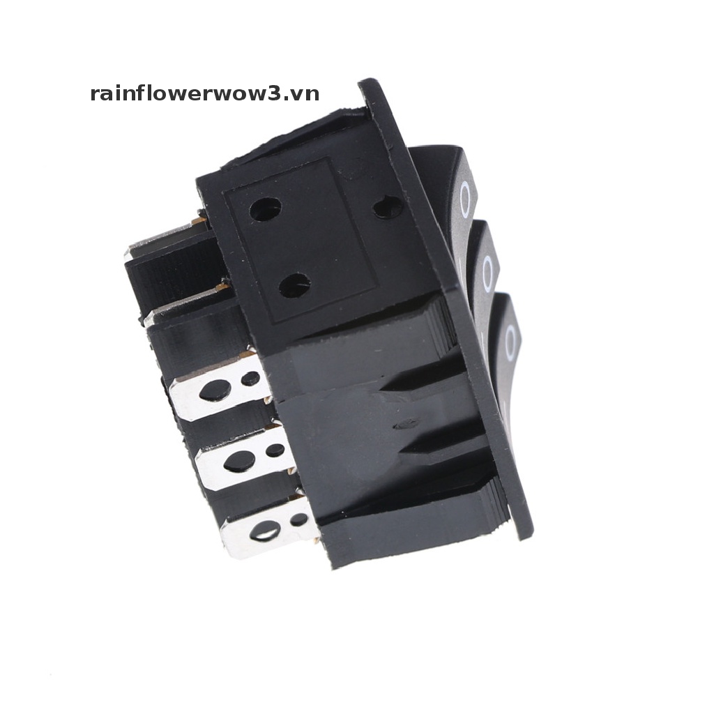 Công Tắc Rocker KCD3 34X40 9 Chấu 2 Vị Trí