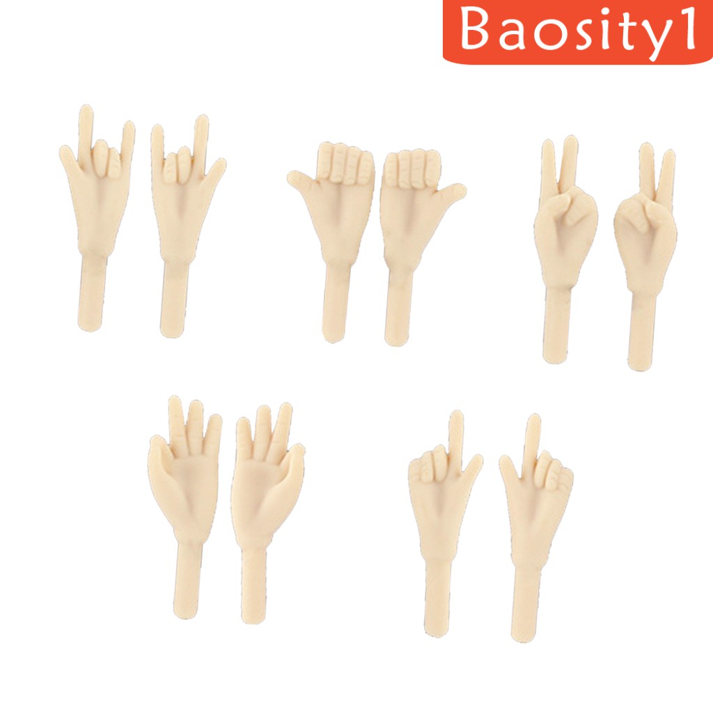 Kids Toy 1:6 28 Joint Movable Girl Nude Naked Doll Body 5 Pair Flexible Doll Hand Dollhouse Without Head for BJD Doll Making Accessory Girl Gifts