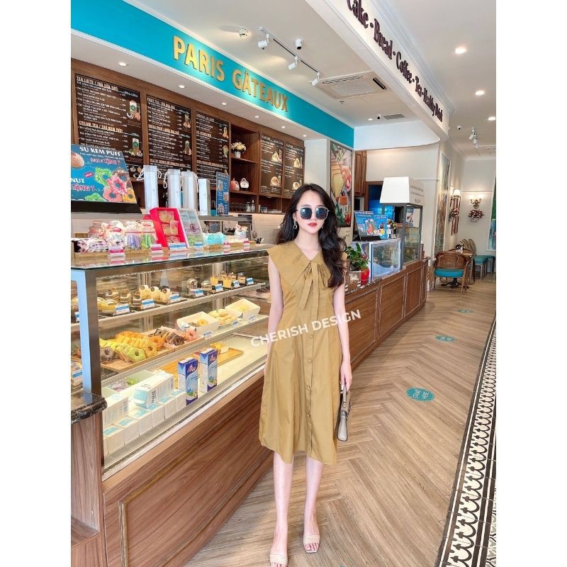 Váy Cổ vuông babydoll Trắng - Váy Đầm body Trễ vai - Hàng thiết kế Đủ size SML | BigBuy360 - bigbuy360.vn