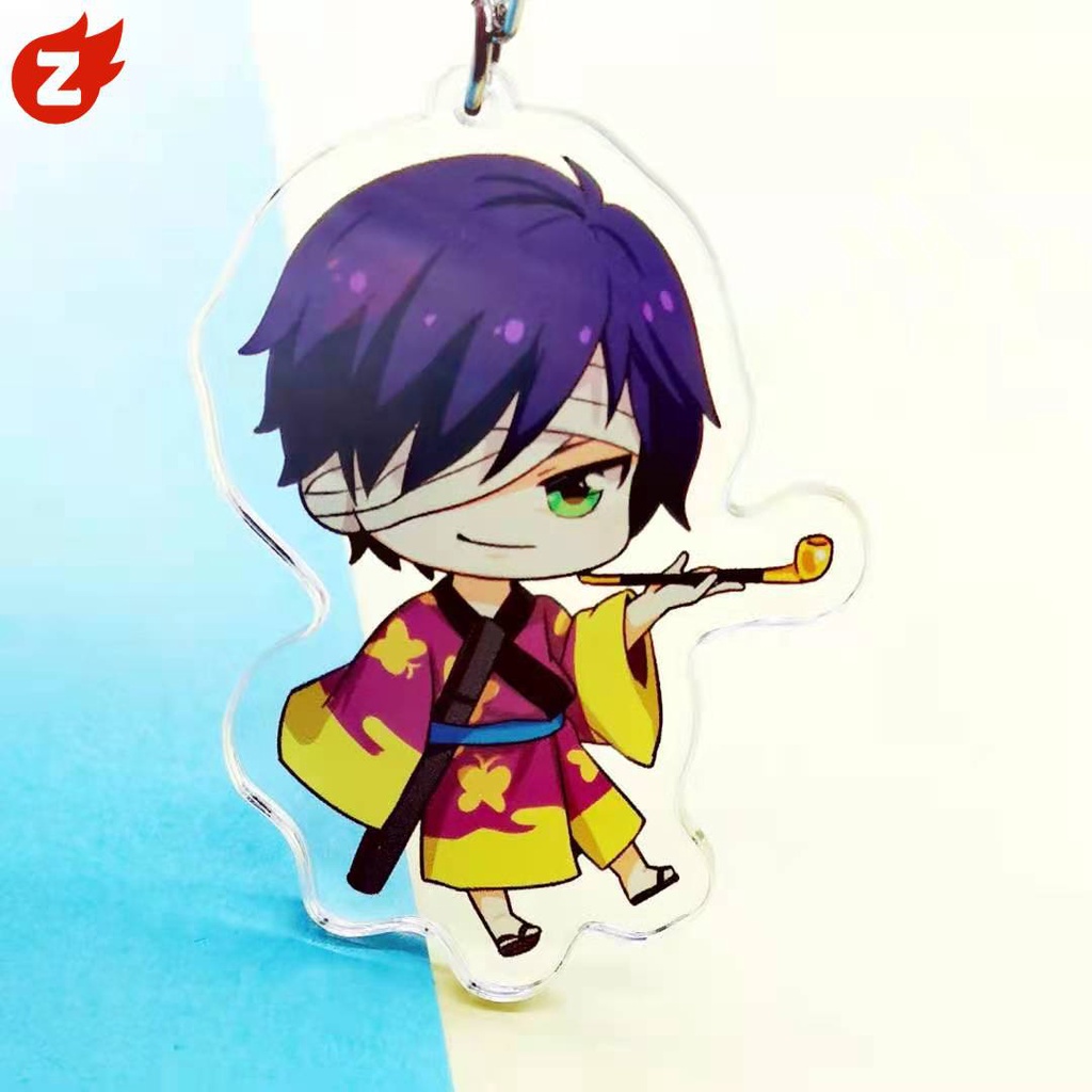 ✨1 Móc Khóa Bằng Acrylic Trong Suốt Hình Gintama