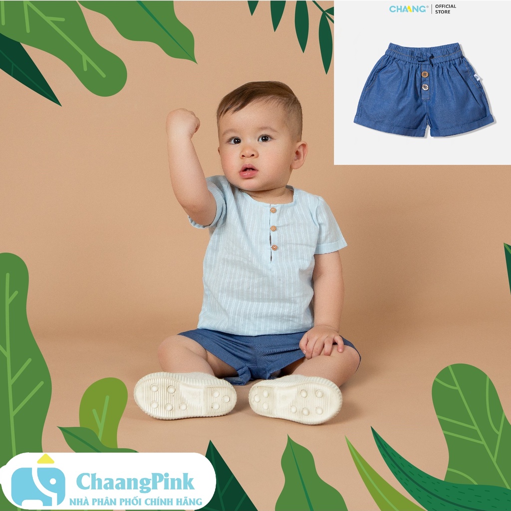 Quần denim summer chaang xanh