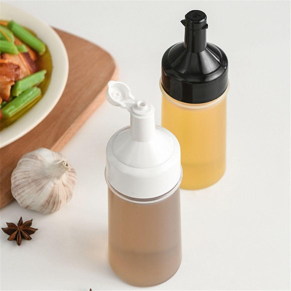 Chai Nhựa Đựng Gia Vị / Giấm Dạng Bóp Chống Rò Rỉ Tiện Dụng Cho Nhà Hàng / Nhà Hàng