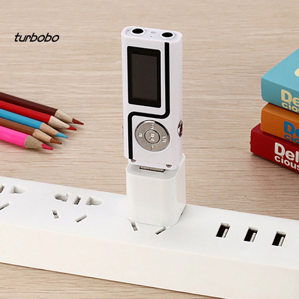 u8 N67 Máy nghe nhạc MP3 dạng USB hai cổng âm thanh có màn hình LCD 4 u8
