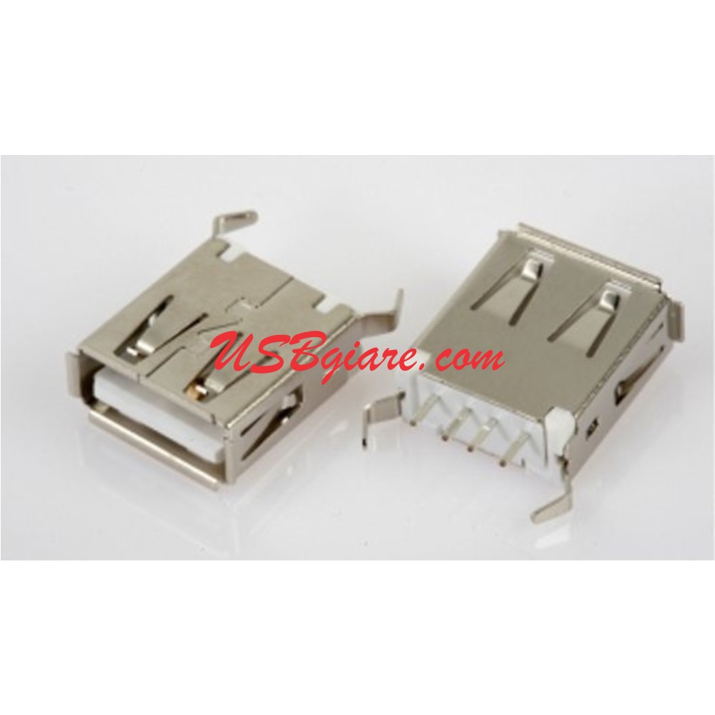 Đầu USB cái chân cong