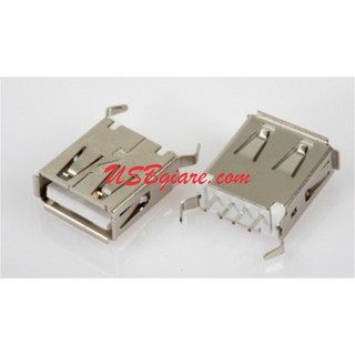 Đầu USB cái chân cong