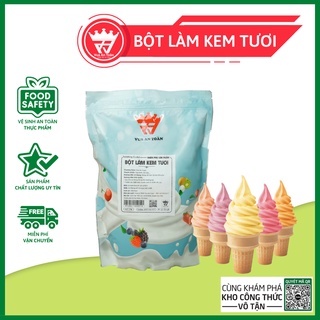Bột làm kem tươi, kem cây 1kg vua an toàn