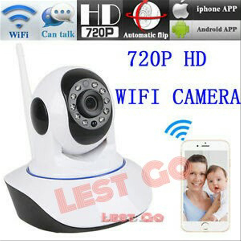 Camera Ip Wifi Hd 720p P2p Cho Android & Iphone Ios