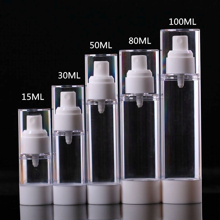 Chai Rỗng 4 Kích Cỡ Bằng Nhựa Trong Suốt Dạng Xịt Đựng Tinh Chất / Dung Dịch Dưỡng Da