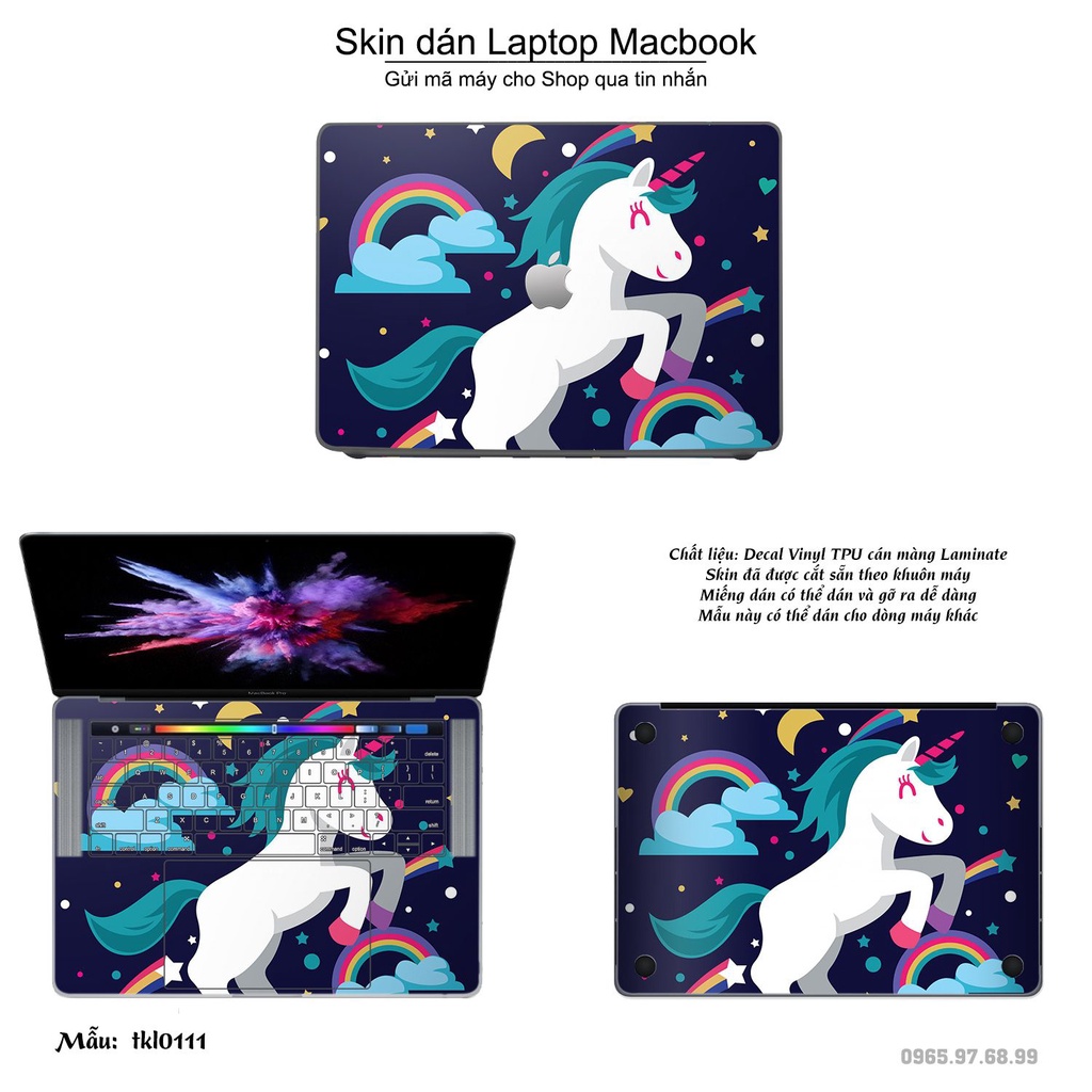 Skin dán Macbook mẫu thiết kế (đã cắt sẵn, inbox mã máy cho shop)