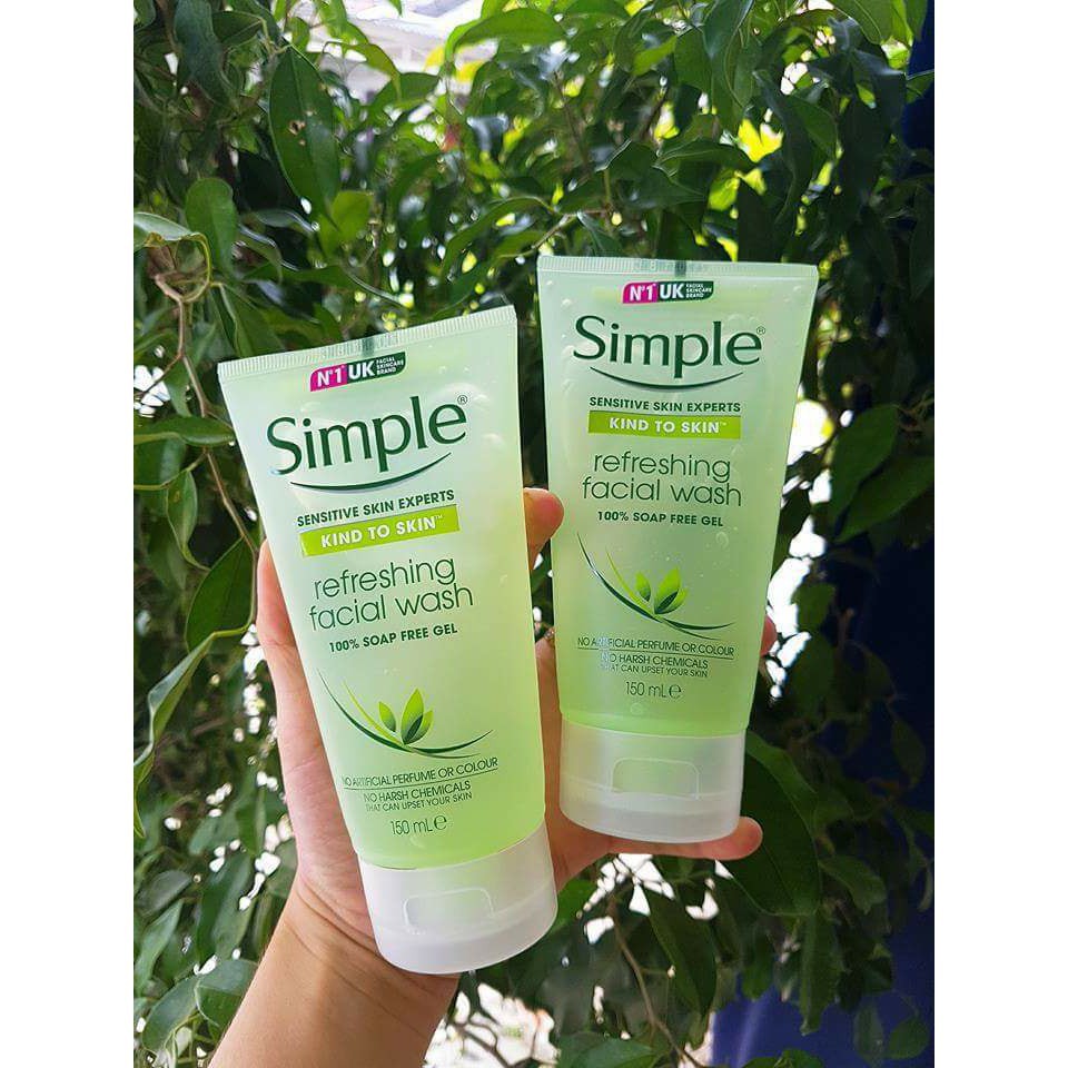 Sữa Rửa Mặt Simple Wash Gel 150ml