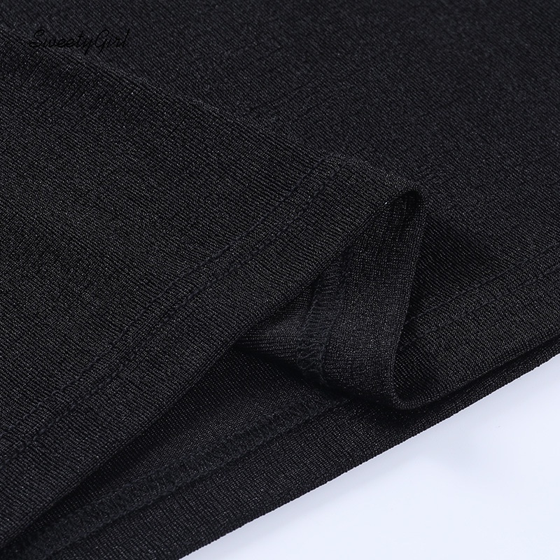 Đầm mini hai dây dáng ôm cổ chữ v hở lưng màu trơn thời trang dành cho nữ