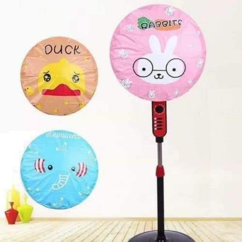 Bọc quạt chống bụi bẩn hình thú cute