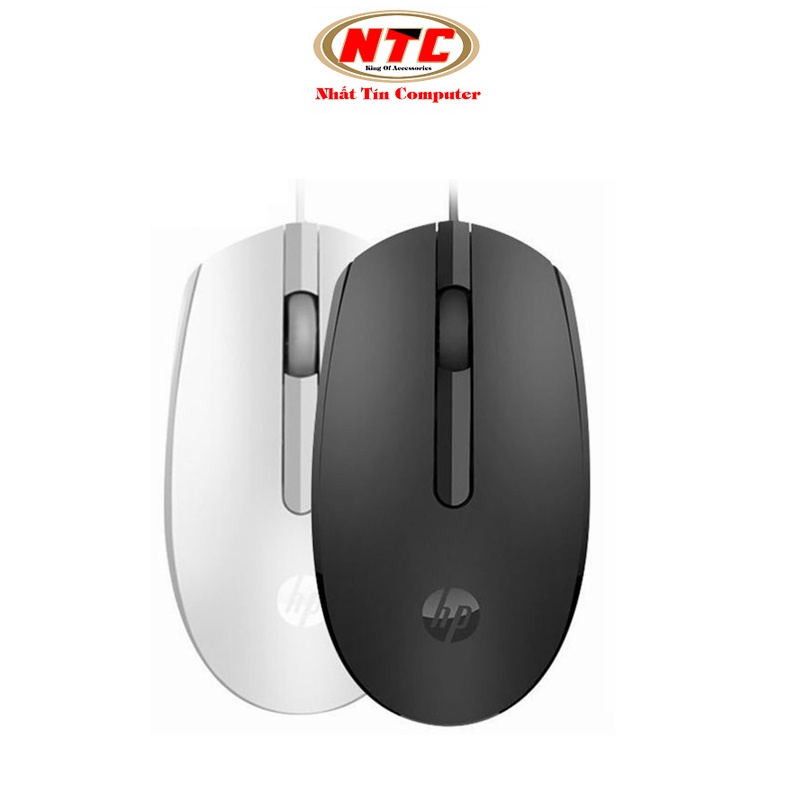 Chuột vi tính HP M10 văn phòng - phù hợp cho cả dùng 2 tay (Đen) - Hãng phân phối chính thức - Nhất Tín Computer