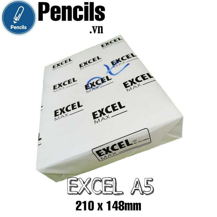 Giấy A5 Excel 70gsm/ 80gsm