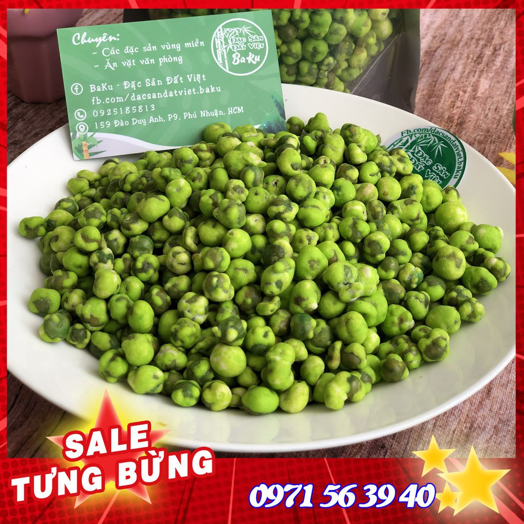 ĐẬU HÀ LAN WASABI, MÙI THƠM NGON TRONG TỪNG HẠT ĐẬU VỚI SỰ THE NỒNG CỦA WASABI