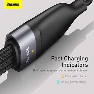 Cáp Sạc Nhanh 3 Đầu Baseus Flash Series 3in1